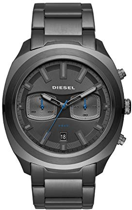Diesel Homme Chronographe Quartz Montre avec Bracelet en Acier Inoxydable DZ4510
