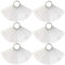 300pcs Nuancier Ongle Presentoir Ongle Nuancier Vernis à ongle nuancier Cartes de Couleur Nail Art Tips couleur Faux Ongles pour conception d'ongles de salon d'art (Transparent)