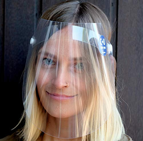 Face Shield - Gesichtsvisier Transparent - (50 Stück)