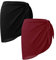 2 Stück Strand Wrap Sarong Vertuschung Chiffon Badeanzug Wickelröcke Bikini Rock Strandtuch Damen Kurz Bikini Cover up Wickeltuch Strandkleid für Urlaub Sexy Strandkleider (Rot+schwarz, M)