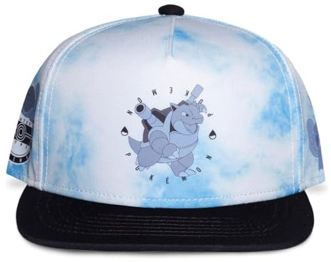 Pokemon Blastoise Snapback Baseball Cap Multi-Colour SB125226POK