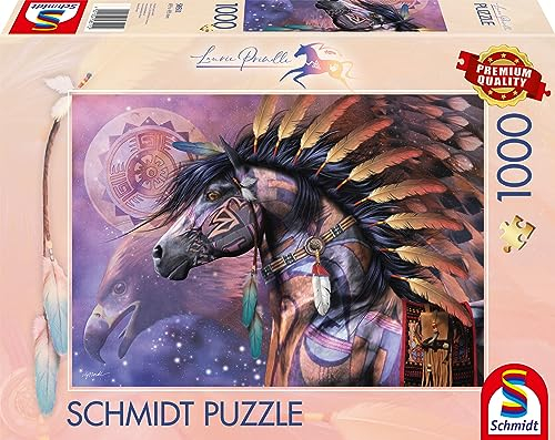 Schmidt Spiele 58511 Laurie Prindle, Schamane, 1000 Teile Puzzle