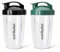 nutribullet® 680 ml To-Go-Becher und farbige Klappdeckel (schwarz/grün), ANB2C24GK