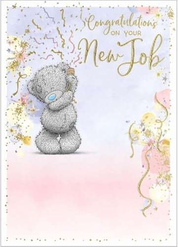 Me To You Bear-Glückwunschkarte zum neuen Job