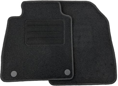 Ecolux Samt-Automatten passend für Nissan MICRA K13 (2010-2016) Vorne - 2 Stück