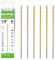 HLOFIZI 1/8 x 6 Inch Extra Long Drill Bits (6 Pack), Aircraft Drill Bit Titanium M2 High Speed Steel for Wood, Plastic, PVC, Thin Metal Sheet
