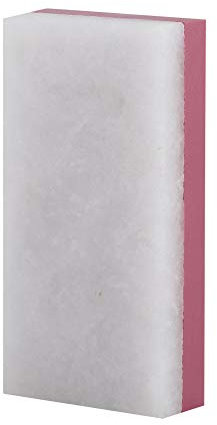 Culnflun Abziehsteine Schleifstein 50 * 25 * 10 mm 3000 Mesh Grobschliff / 8000 Mesh Feinschliff mit rutschfeste Unterlage Naturkorund weiß zum Schärfen von Werkzeuge