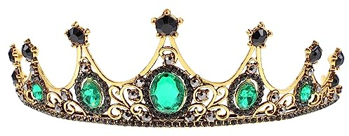 SAFIGLE Braut Krone Kopfschmuck Stirnband Mit Strass Für Hochzeit Geburtstag Party Cosplay Accessoires Für Frauen