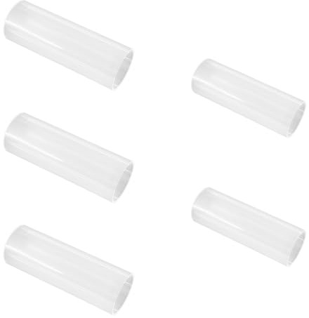 RGYBAO 18650 To 21700 Battery Adapter Sleeve, Clear Insulating Converter Case For Flashlights