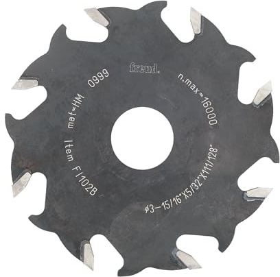 Freud FI100 replacement 10,2 cm 6 Tooth Blade for Freud and other Biscuit Joiners, FI102