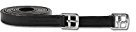 Swiss Horse Steigbügelriemen 135 cm Leder - schwarz