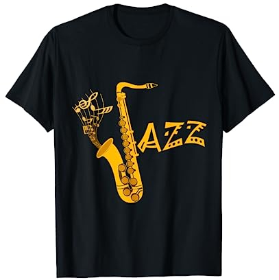 Saxophon T-Shirt für Saxophonisten Geschenk T-Shirt