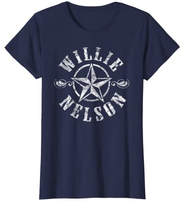 Willie Nelson Star Logo Womens Tee