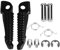 cale pieds z800 Qiilu reposapiés para moto 1 paire de repose-pieds avant de moto, repose-pieds de moto pour ZX-6R ZX-7R ZX-9R ZX-10R ZX-12R Z1000