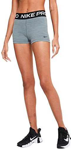 NIKE Damen Np 365 Shorts, Smoke Grey/Htr/Black/Black, M