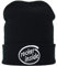 Lustige Strickmütze - Warme Wintermütze mit Spruch Rocker Inside - Rocker Beanie für Damen und Herren - Unisex Wollmütze - Haube mit Spruch