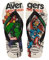 Havaianas - Top Marvel Classics, bequem, leicht und langlebig, Flip-Flops, Marvel Superhero Comic Print, Kind, beige, 6.5/7.5 UK