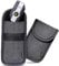 EXOSFER – Keyless Go Schutz Autoschlüssel, RFID Blocker Schlüsseletui, Diebstahlsicherung und Faraday Tasche. Jeans Small, 2er-Set.