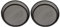 Bird Feeding Station Metal Seed Mesh Dish (Set of 2)