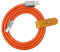 xiwai Cable USB 2.0 naranja de 120 W de alimentación USB-A a USB-C, de silicona líquida, ultra suave, carga rápida para laptop, tablet, teléfono, 200 cm