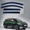 LVTFCO 4 Stück Auto Windabweiser Autofenster für Skoda KAROQ MK1-NU7 2018 2019 2020 2021 2022 2023, Einfache Montage Regenabweiser Wasserdicht Schatten Deflektoren Auto Zubehör