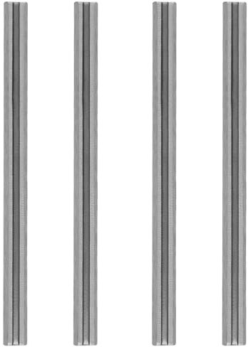 SG Store 4pcs Lames Réversibles Lame de Raboteuse à Bois en Acier Rapide Compatible avec Bosch PHO 20-82/PHO 100/GHO 40-82 C Lames de Raboteuse en Carbure 82x5.5x1.1mm