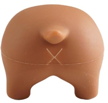 1 x lustiger Zahnpasta-Spender, Pooping Dog Butt Zahnpasta-Aufsatz, für Kinderkappen, BPA-frei und deckt Zahnpasta Erwachsene ab, Topper Squeezer Zahnpasta, Kinderquetscher Hund