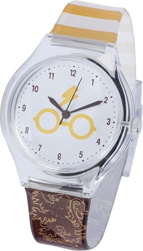 Harry Potter Brille und Blitz Unisex Armbanduhren Picture Kunststoff Fan-Merch, Filme