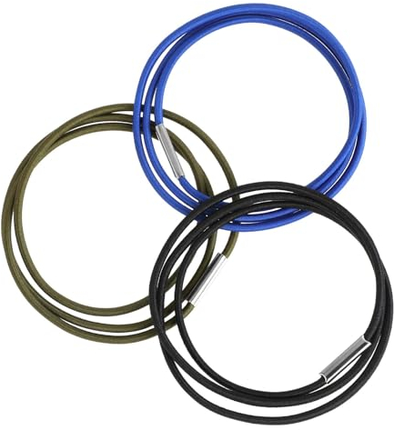 Giantree Pack of 3 rubbish bin bands, rubbish bins, rubber bands, elastic rubber bands for attaching and tying rubbish bins in kitchens, bedrooms and outdoors