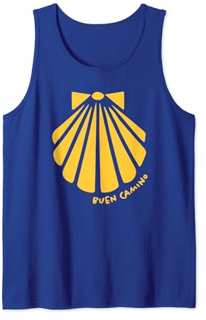 Randonnée Buen Camino De Santiago Pèlerin coquille Saint-Jacques Débardeur