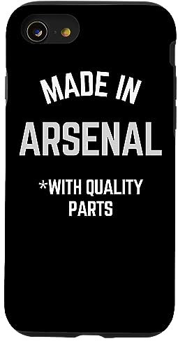 iPhone SE (2020) / 7 / 8 Made In Arsenal Funny Slogan Born In Arsenal Case