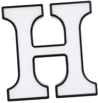 Hemobllo Alphabet-lampe Mit Buchstaben-schild Für Schlafzimmer Nachtlicht Innendekoration Wandleuchten Mit Der Botschaft „love“ (keine Batterien Im Lieferumfang Enthalten)