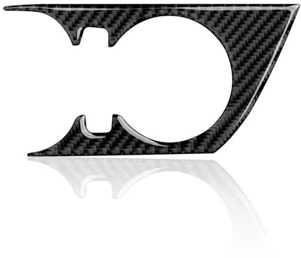 SQOFJGIGN Rahmen Zierabdeckung Auto-Getränkehalter-Rahmen-Panel-Aufkleber Carbon Fiber Trim Für Chevy Für Camaro 2016 2017 2018 2019 2020 2021 2022