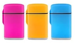 Zorr® Outdoor Zündgerät 3er-Set – Kompakt, Windfest, Nachfüllbar & Einstellbar | Soft-Touch Design | Ideal für Camping, Grill & Abenteuer