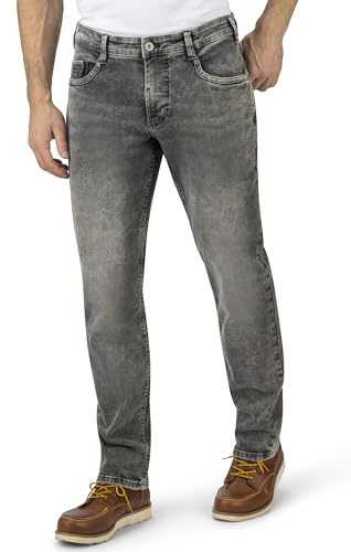 HERO BY JOHN MEDOOX Baxter Denim Herren 5-Pocket-Jeans Relaxed Fit Denim/Jeans clean wash konisch lang