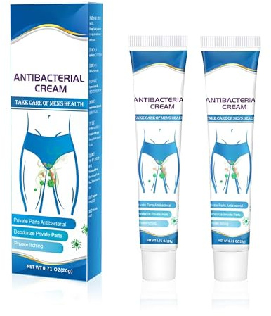 Fablet 2PCS Antifungal Cream for Private Parts (2x20g) - Rapid Relief for Jock Itch & Thrush - Antiseptic Intimate Ointment for Men & Women - Soothing Antibacterial Skin Care for Groin Irritation