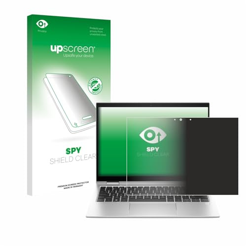 upscreen Blickschutzfolie für HP Elite x360 830 G10 2-in-1 | Anti-Spy Displayschutz Made in Germany Privacy Screen Protector Sichtschutz Blaulichtfilter Klare Folie