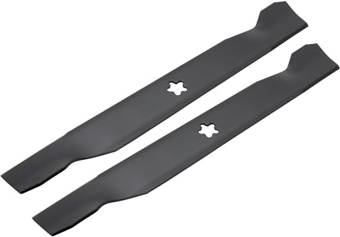 SECURA Jeu de lames (éjection) compatible avec Jonsered LT 13 Tracteur de pelouse