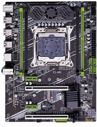 Scheda madre Fit For QIYIDA X99 LGA 2011-3 E5 A99 supporta 4 canali Xeon gamma completa di CPU DDR4 memoria RAM USB3.0 ATX Server