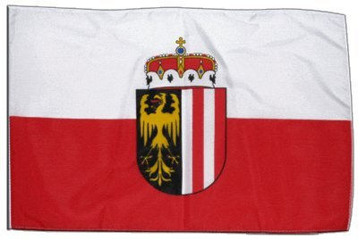 Flaggenfritze Flagge/Fahne Österreich Oberösterreich + gratis Sticker