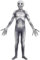 Morphsuits The Rake Kinder Kostüm, Monster Verkleidung für Halloween und Karneval - S (91cm-104cm)