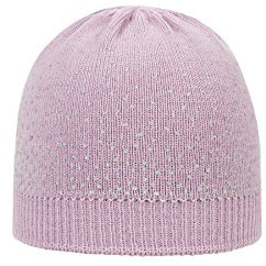 Döll Mädchen Topfmütze Strick Mütze, Rosa (Mauve Mist 7460), 45