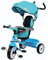 Colibrì Triciclo Bambini 1 anno Passeggino Fronte Mamma e Strada Leggero | Treciclo Regolabile Bimbo Bimba 9 mesi Colibrino Blu