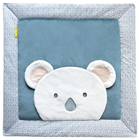 Doudou et Compagnie - Babydecke Koala - Tapidou - Blau - 100 x 100 cm - Yoca Le Koala - DC3684
