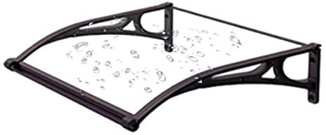 RIEJIN Markisen Gerade Regen Vordach Tür Fenster Markise Outdoor Porch Shade Cover UV Regen Und Schnee Schutz (Size : 60x80cm)