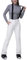33,000ft Damen Skihose Hosenträgerhose Outdoorhose Wasserdicht Winddichte Softshellhose Warme Gefütterte Schneehose Snowboardhose Skilanglaufhose Thermohose Wanderhose Ski Pant, Weiß XL/Short Length
