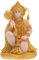 VICASKY Gott Statue Vintage Wohnkultur Yoga Statue Yoga Dekor Meditieren Buddha Figur Hanuman Figur Hanuman Segen Statue Desktop Hindu Gott Dekor Kunstharz Handwerk Statue