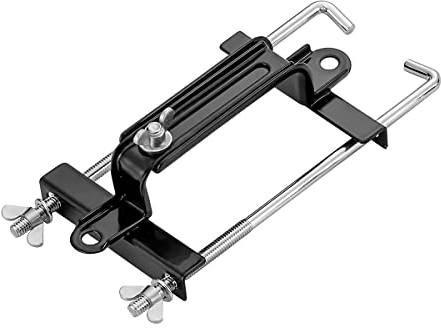 CGEAMDY Supporto del Vassoio Della Batteria, Kit per il Vassoio Della Batteria, con Supporto Stabilizzatore per Fissaggio a Morsetto, Resistente Alla Corrosione, per Auto e Barche(23CM)