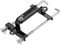 CGEAMDY Car Battery Hold Down Kit, Standard Storage Battery Bracket with Rods and Bolts, Adjustable Height Crossbar Battery Hold Down Tray Holder, Universal Auto Replacement Accessories(23CM)