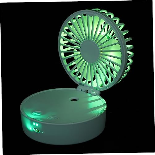 Homoyoyo Usb Mini Fan Bedroom Diffuser Humidifiers Handheld Fan Portable Outdoor Handheld Fan Handheld Fans Mist Humidifier Mini Table Fan Outdoor Misting Fans for Patios Desk Fold Abs